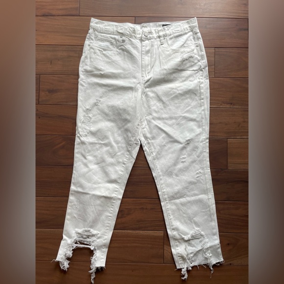 Blank NYC Distressed Frayed Hem Jeans  31 - Picture 1 of 5